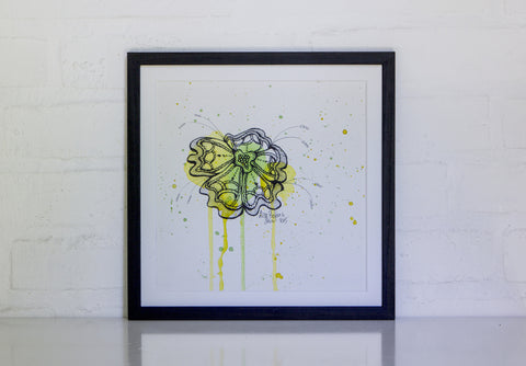 Green flower