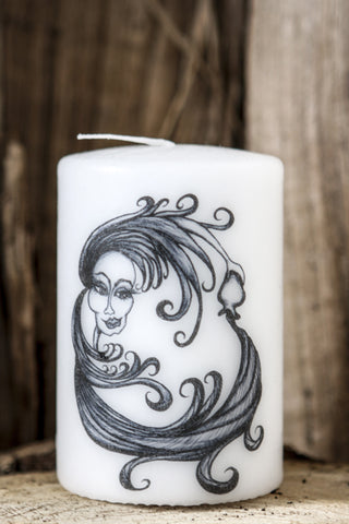 Zodiac candle: Aquarius