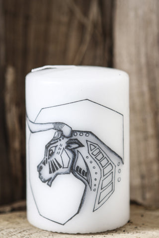 Zodiac candle: Taurus