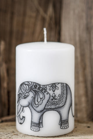 Meditation Candle: Elephant