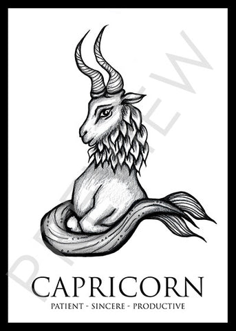 Capricorn: December 22 - January 19